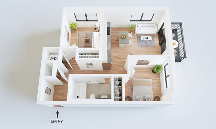 polly floor plan