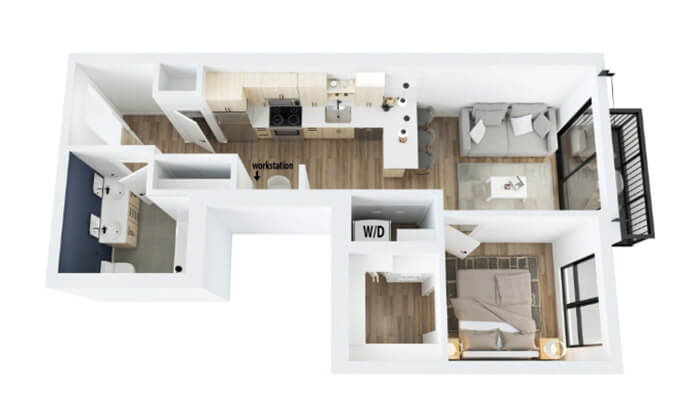 la crosse floor plan